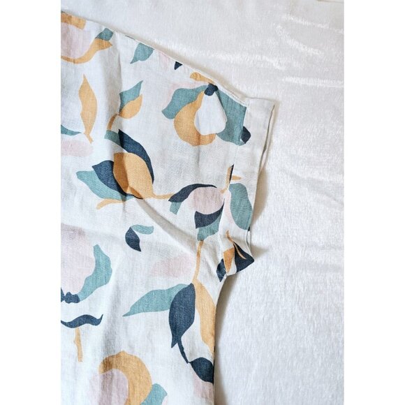 Rachel Zoe Tops Rachel Zoe Floral Linen Button-Front Top - Large - Picture 4 of 7